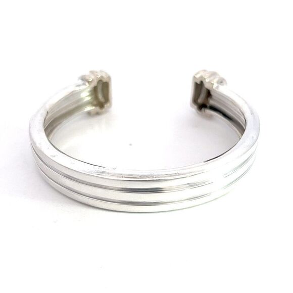 Tiffany & Co Estate Cuff Bracelet 6.5" Sterling Silver TIF662 - Picture 6 of 8